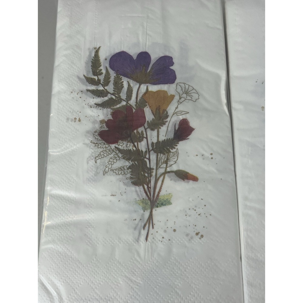 Wildflower Paper Napkins Party Supplies 4x50count Birthday Wedding Shower ‎ (C7)